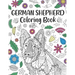 German Shepherd Coloring Book: A Cute Adult Coloring Books for Alsatian Owner, Best Gift for Dog Lovers