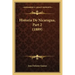 Historia De Nicaragua, Part 2 (1889)