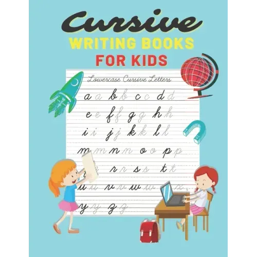 Cursive writing books for kids: Cursive Letter Tracing - 110 Pages Ladge size 8,5x11 - Beginning Cursive Writing For Children, Kids Handwriting Practi