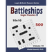 Battleships Logic Puzzles: 500 Puzzles (10x10): keep Your Brain Young