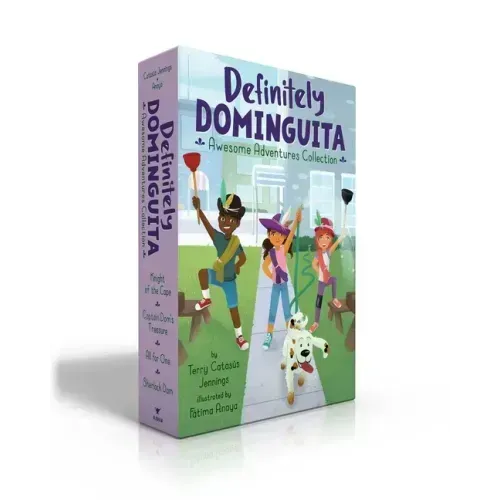 Definitely Dominguita Awesome Adventures Collection (Boxed Set): Knight of the Cape; Captain Dom's Treasure; All for One; Sherlock Dom