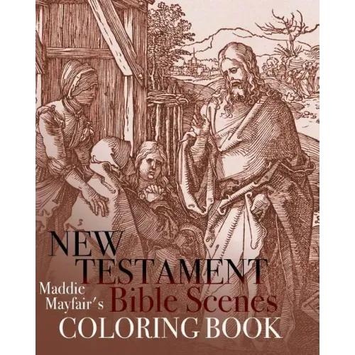New Testament Bible Scenes Coloring Book