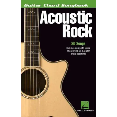 Acoustic Rock: Guitar Chord Songbook (6 Inch. X 9 Inch.)