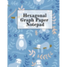 Hexagonal Graph Paper Notepad: Hexagon Notebook (.2" per side, small) - Draw, Doodle, Craft, Tilt, Quilt, Video Game & Mosaic Decoration Project Comp