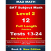 2018 SAT Subject Level 2 Book B Tests 13-24