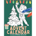 Advent Calendar Coloring Book: Christmas Coloring Books for Teens, Kids, Adults