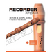 Recorder Songbook - 48 Folk and Gospel Songs: for the Soprano or Tenor Recorder + Sounds Online
