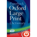 Paperback Oxford Large Print Dictionary