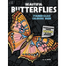Beautiful Butterflies Stained Glass Coloring Book