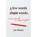 A Few Words about Words