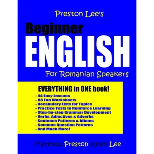 Preston Lee's Beginner English For Romanian Speakers