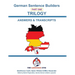 German Trilogy 1 Answer Booklet and Transcriptions: Beginner to Pre Interm.
