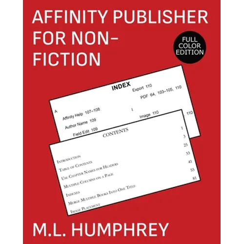 Affinity Publisher for Non-Fiction: Full-Color Edition