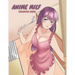 Anime MILF Coloring Book: Sexy Anime Manga Coloring Book for Adult Otaku 39-Pages
