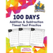 100 Days of Addition and Subtraction Timed Test Practice (0-20): with Fun Daily Jokes for Kids in Grades K-2