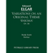 Variations on an Original Theme 'Enigma', Op.36: Study score