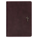 NLT Holy Bible Everyday Devotional Bible for Men New Living Translation, Vegan Leather, Cross Emblem