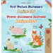First Picture Dictionary - Animals (English Spanish Bilingual Children's Book)