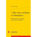 Des Voix Confuses Et Lointaines: Representations Acoustiques Du Discours Chez Diderot