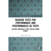 Reading Texts for Performance and Performances as Texts: Shifting Paradigms in Early English Drama Studies