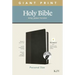 KJV Personal Size Giant Print Bible, Filament Enabled Edition (Leatherlike, Black/Onyx, Indexed)