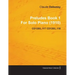 Preludes Book 1 by Claude Debussy for Solo Piano (1910) Cd125/L.117 Cd125/L.118