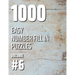 1000 Easy Number Fill In Puzzles Volume #6