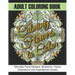 Adult Coloring Book: Calming Flowers to Color: Mandala Floral Designs, Blossoms, Flower Illustrations and Inspirational Quotes