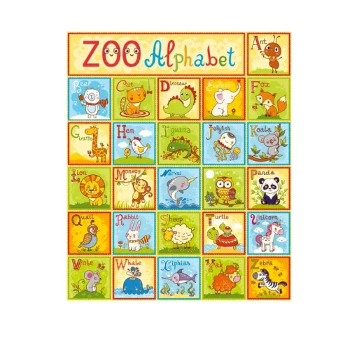 Color The Alphabet: A Children's Coloring Book of Fun Alphabet Letters for Ages 3 Years Old and up