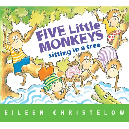 Five Little Monkeys Sitting in a Tree Board Book