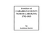 Families of Cabarrus County, North Carolina, 1792-1815