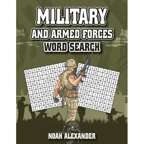 Military and Armed Forces Word Search: 8.5x11 Large Print