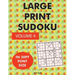 Large Print Sudoku Volume 4: 100 sudoku puzzles in large print 30pt font size