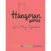 Hangman Games Let's Play Together: Puzzels --Paper & Pencil Games: 2 Player Activity Book Hangman -- Fun Activities for Family Time