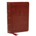 Nkjv, Reference Bible, Compact, Leathersoft, Brown, Red Letter Edition, Comfort Print: Holy Bible, New King James Version