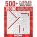 500+ Puzzles Word Search Large Print: 15000+ Words for Fun Pastime Adults