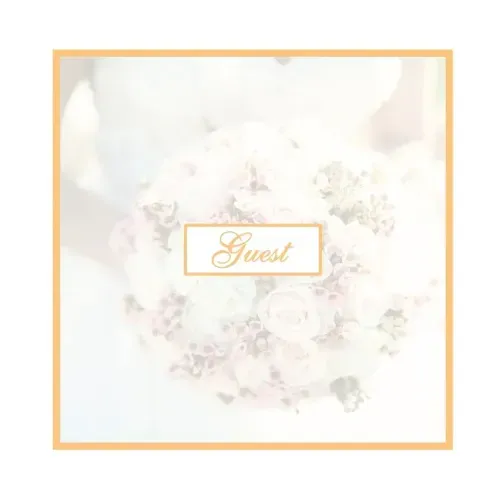 Guest Book for Wedding: Hardcover Guestbook With 110 Pages 8.5 x 8.5 Memory Sign In Book Keepsake For Wedding Guest, Engagement Party, Bridal