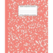Marble Composition Notebook College Ruled: Coral Pink Marble Notebooks, School Supplies, Notebooks for School