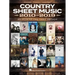 Country Sheet Music 2010-2019: Piano/Vocal/Guitar Songbook