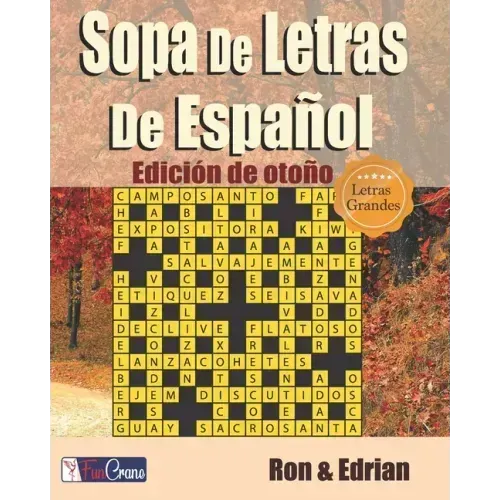 Sopa De Letras De Español: Edición de otoño