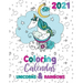 2021 Coloring Calendar Unicorns & Rainbows