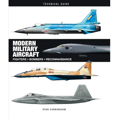 Modern Military Aircraft: Highly-Detailed Gatefold Artworks