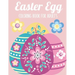 Easter Egg Coloring Book for Adults: 50 Relaxing Anti-Stress Coloring Pages - Art Therapy, Mandalas - Easter Gift Ideas