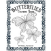 Butterflies Adult Coloring Book