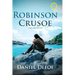 Robinson Crusoe (Annotated, Large Print)