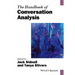 The Handbook of Conversation Analysis