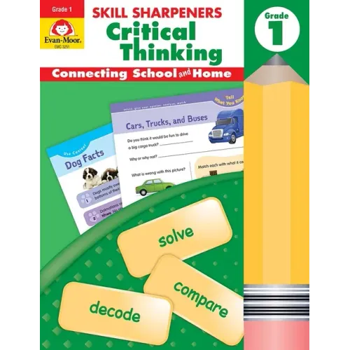 Skill Sharpeners: Critical Thinking, Grade 1 Workbook