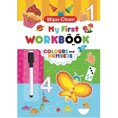 Colors and Numbers: My First Workbook