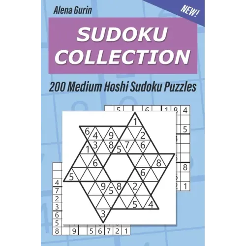 Sudoku Collection: 200 Medium Hoshi Sudoku Puzzles