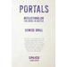 Portals: Reflections on the Spirit in Matter